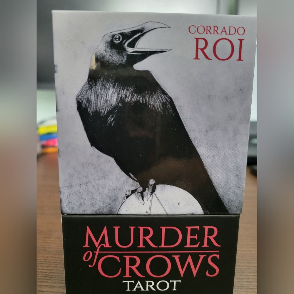 🌸2 For 10$-Murder of crows Tarot deck